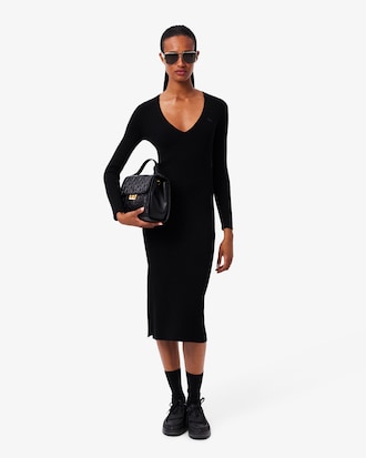 Bolsa Tiracolo Maheki em Couro Embossed