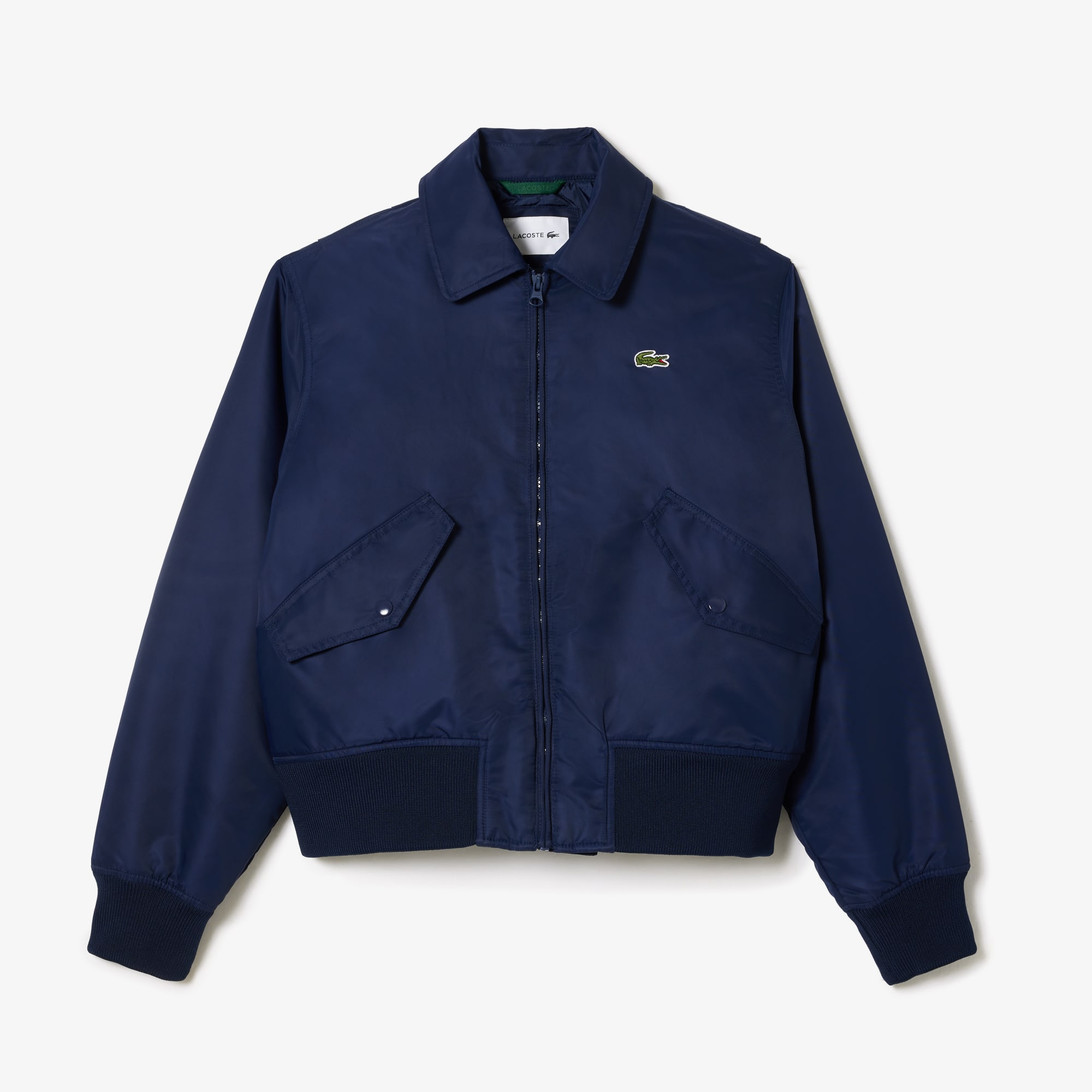 ⭐︎極美品⭐︎Lacoste ネイビー MA-1 アウター Jaqueta Oversized Bomber com Bordado Lacoste