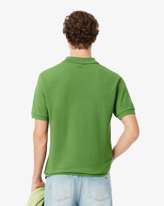 Classic Fit Embroidery Detail Petit Piqu&eacute; Polo Shirt