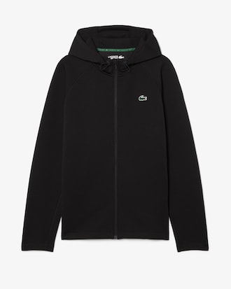 Moletom com Capuz e Z&iacute;per Sport Stretch