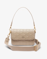Bolsa Tiracolo Maheki em Couro Embossed