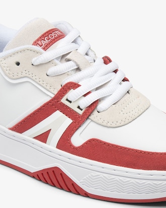 Tênis Feminino de Couro L001 com Logotipo na Língua