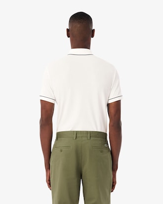 Polo Regular Fit Paris em Piqu&eacute; Stretch