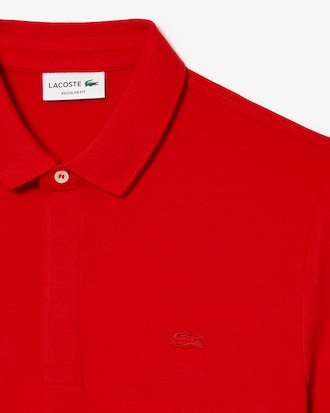 Polo Regular Fit Paris em Piqué Stretch