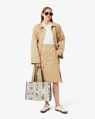 Bolsa Tote Grande Heritage Jacquard