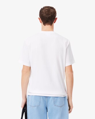 Camiseta de Algod&atilde;o com Bolso no Peito