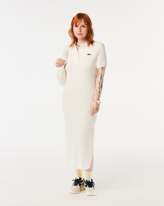 Vestido Polo Longo Slim Fit 