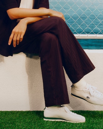 T&ecirc;nis Masculino Club-Low em Couro