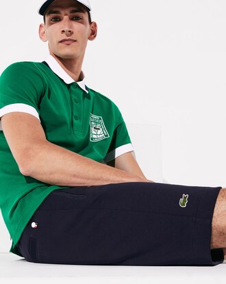 Men's Lacoste SPORT Roland Garros Cotton Fleece Shorts