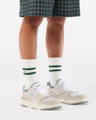 Zapatillas De Hombre De Cuero Lineshot Con Logo