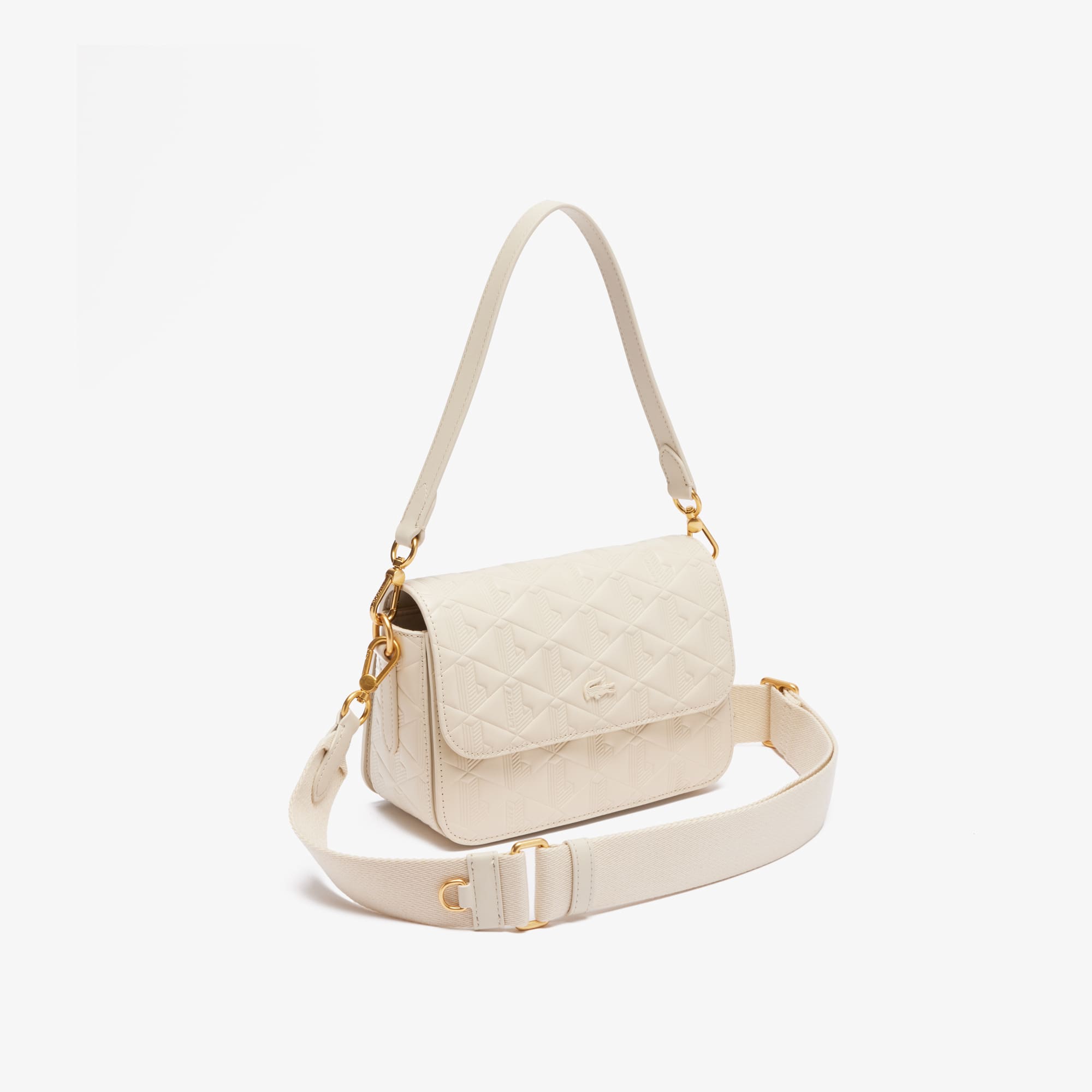 Bolsa Tiracolo Couro Feminina Lacoste Maheki