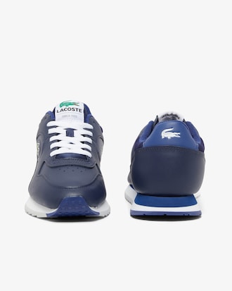 Tênis de couro masculino Linetrack