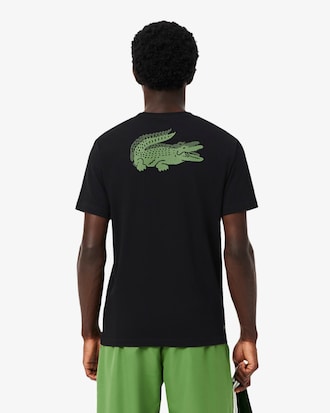 Remera deportiva gr&aacute;fica con cocodrilo UltraDry