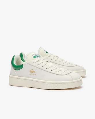 Zapatillas De Mujer Baseshot De Cuero Prémium