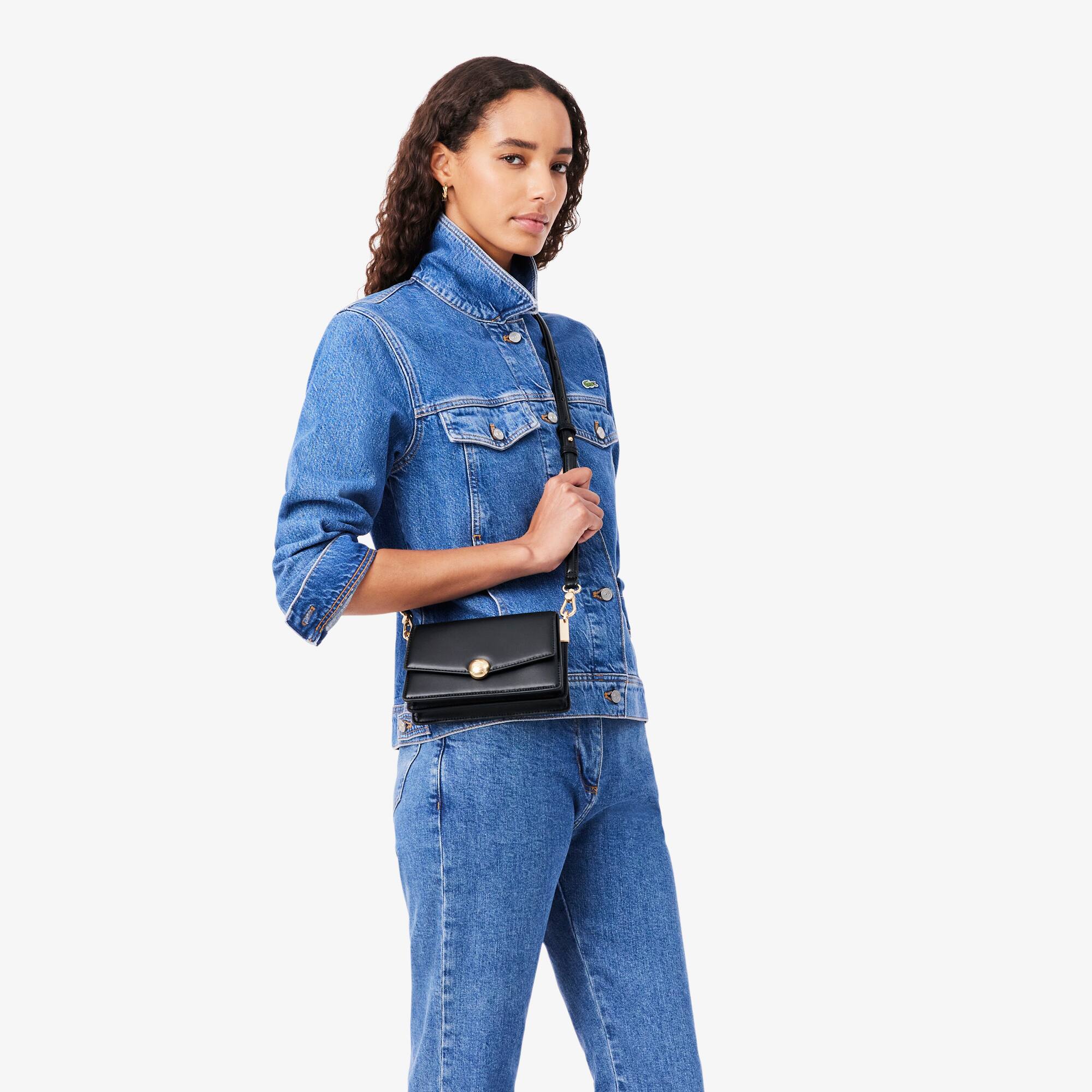 Bolsa Lacoste Feminina Bag Bliss de Tênis em Couro Pequena