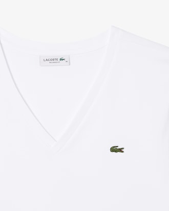 Remera de Algodón Suave Cuello en V Fit Relax