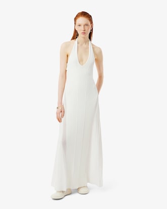 Vestido Plisado Acanalado Runway