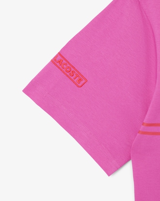 Remera De Algod&oacute;n Con Estampado Y Bordado