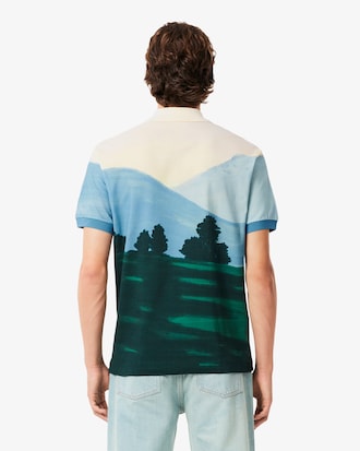 Polo Mini-Piqué Estampado Fit Clásico