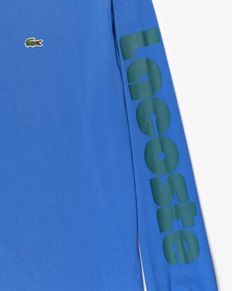 Remera Manga Larga Con Estampa Efecto Lavado 