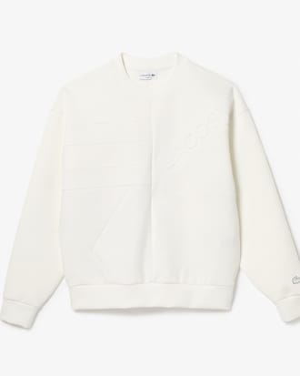 Moletom masculino com efeito patchwork e modelagem solta