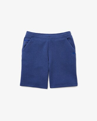 Pantalones cortos de algodón elástico de corte regular