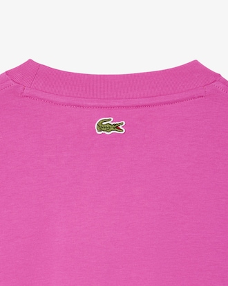 Remera De Algod&oacute;n Con Estampado Y Bordado