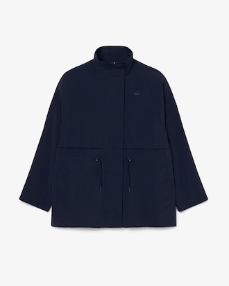 Mid Length Water-Repellent Oversized Parka
