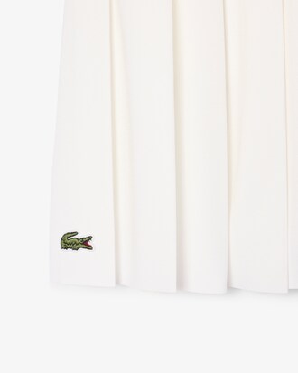 Saia Plissada em Oxford de Algod&atilde;o