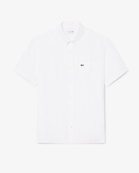 Camisa de Manga Curta em Linho