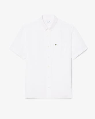 Camisa de Manga Curta em Linho