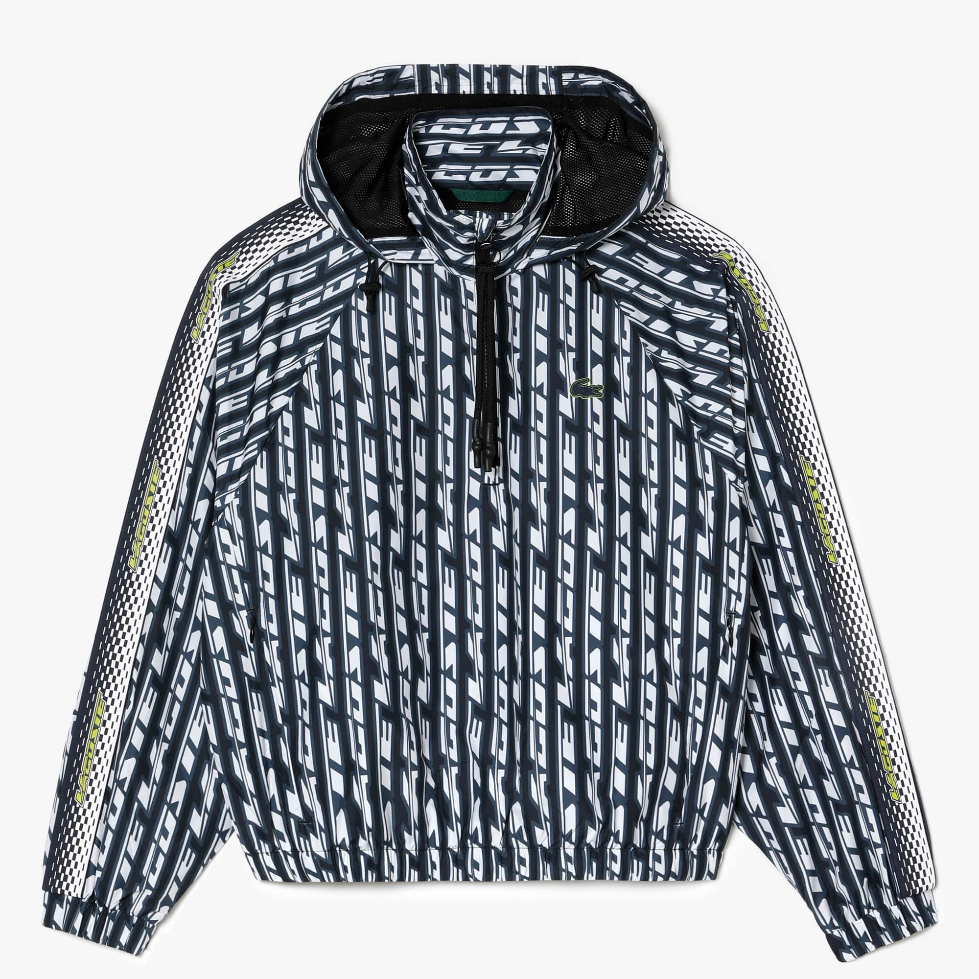 ゆか Jaqueta oversized feminina Lacoste com capuz| Lacoste