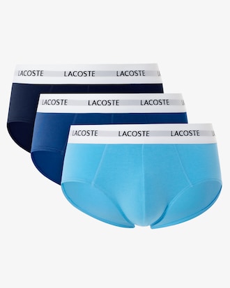 Cueca Slip em Algod&atilde;o com Elastano