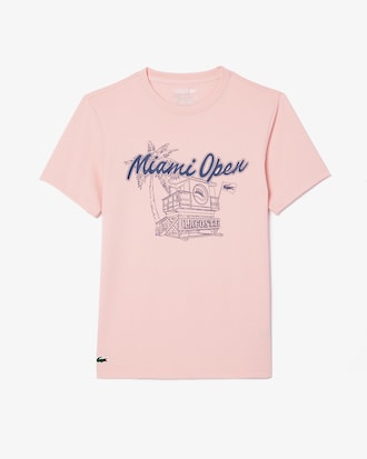 Remera Deportiva De Tenis Miami Open Edition Uv50 Ultra Dry