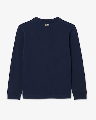 Camiseta de Algod&atilde;o Pesado com Manga Longa