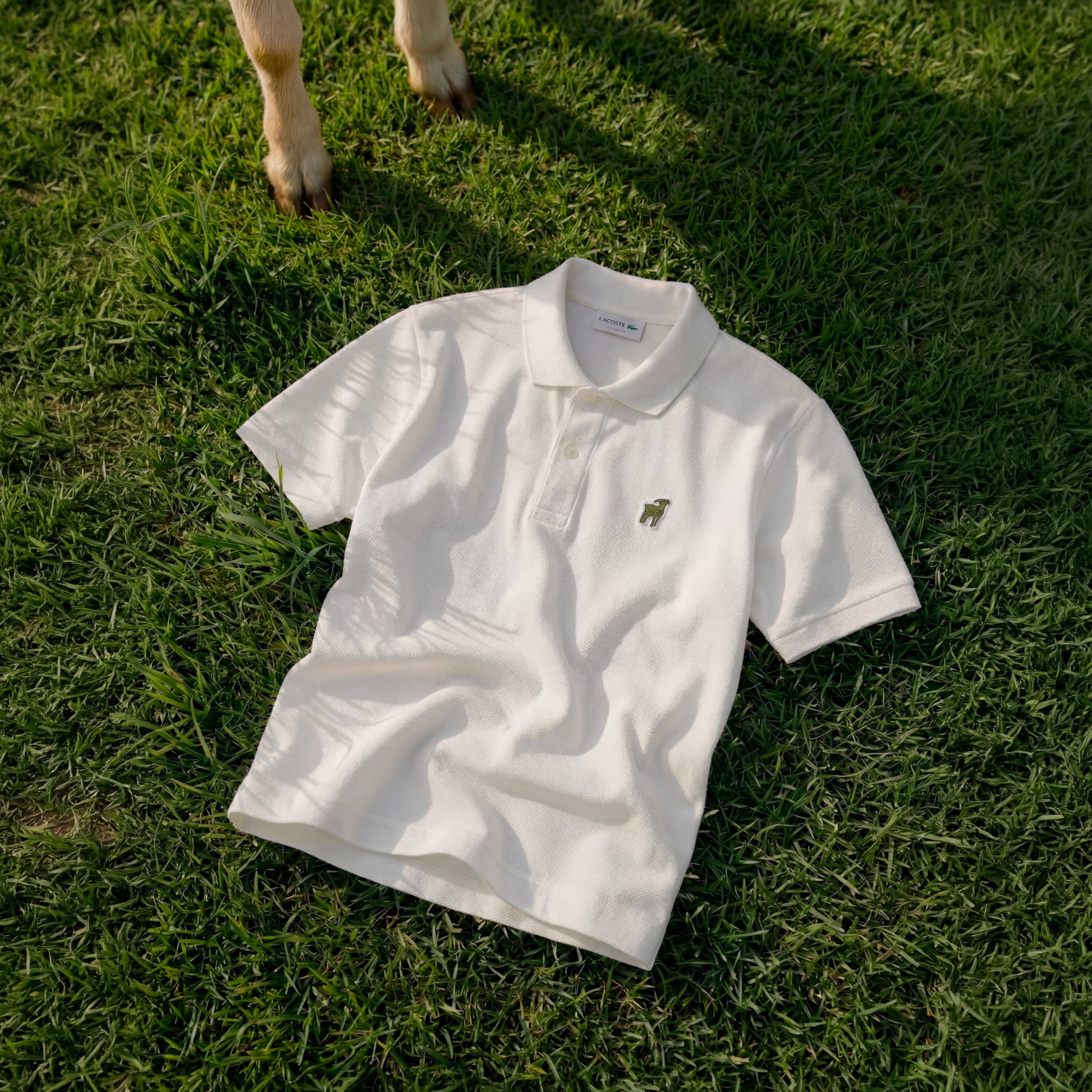 Camisa Polo GOAT Lacoste x Novak Djokovic - Coleção de Tênis