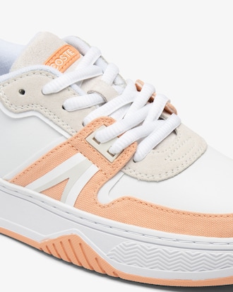 T&ecirc;nis Feminino de Couro L001 com Logotipo na L&iacute;ngua