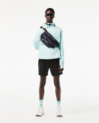 Pochete masculina Lacoste com estampa de logo