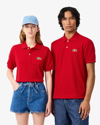 Camisa Polo Original L.12.12 Classic Fit Edi&ccedil;&atilde;o CopaPortugal