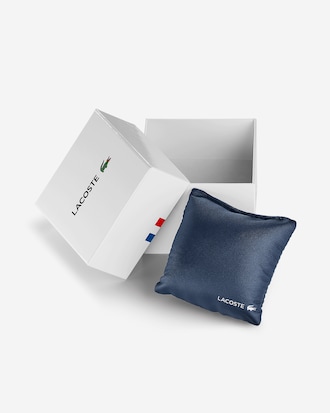 Rel&oacute;gio masculino Lacoste 12.12 com pulseira verde de silicone