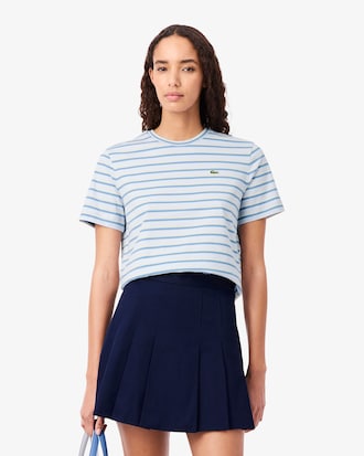 Camiseta de Malha Listrada