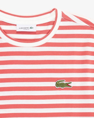 Camiseta Feminina Cl&aacute;ssica Listrada