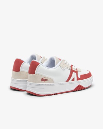 Tênis Feminino de Couro L001 com Logotipo na Língua