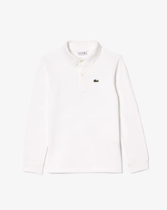 Polo Lacoste Infantil Masculina em Petit Piquet