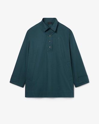 Mini vestido de sarga oversize Runway
