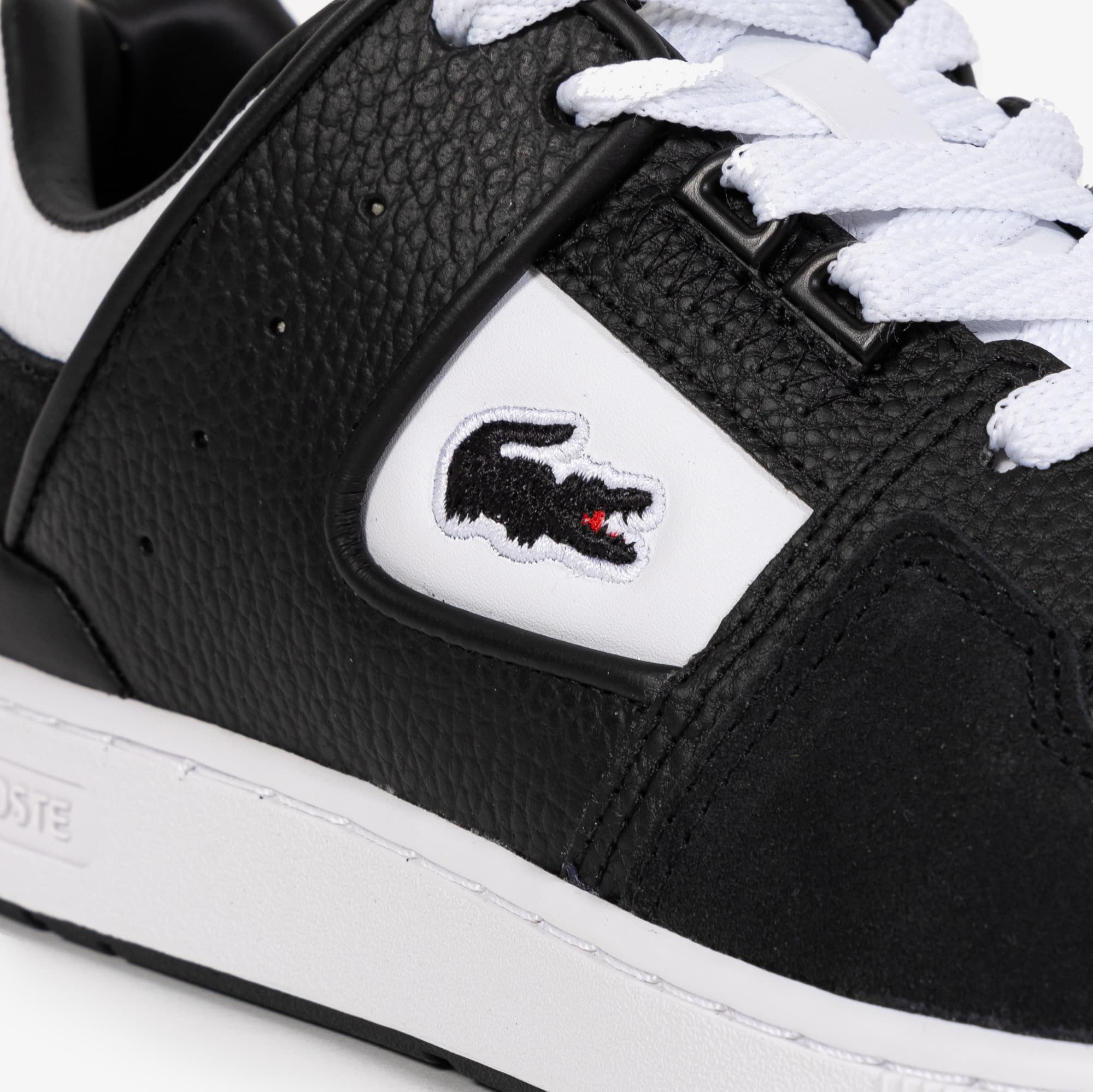 Tênis Feminino de Couro Court Cage Lacoste de Cano baixo