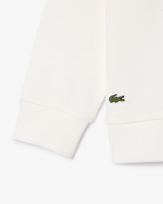 Moletom Esportivo de Algod&atilde;o com Estampa e Gola Careca