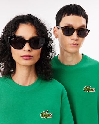 Remera De Algod&oacute;n Con Emblema Fit Holgado