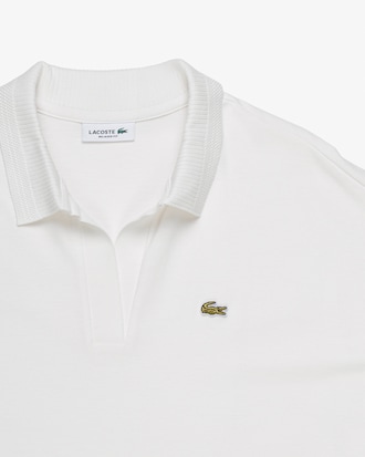 Polo Mini-Piqu&eacute; com Caimento Relaxado