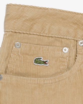 Pantalones de Pana Straight Fit